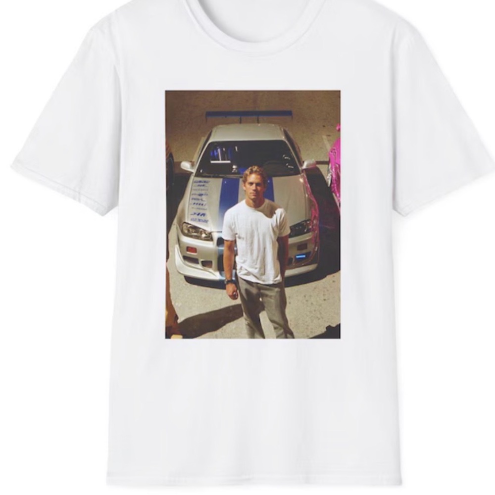 White Graphic Tee